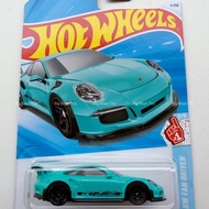 Hot Wheels Porsche 911 GT3 RS (Teal / Blue) – HW Fan Driven Series 2/5 (4/250) [1:64 Scale Diecast]