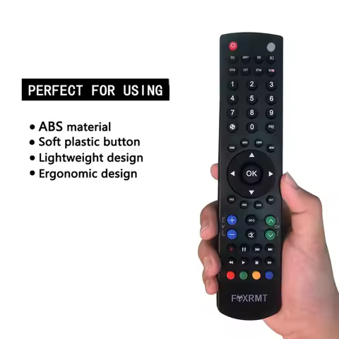 New Replacement Remote Control Fit for RC1910 Toshiba Sharp Celcus Polaroid Telefunken FINLUX LUXOR 