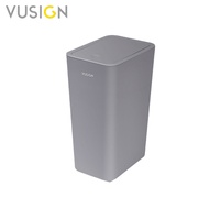 Vusign Minimalist Trash Can Tall Press-Type Cover Pp Plastic Material Good Quality Thick Strong And 