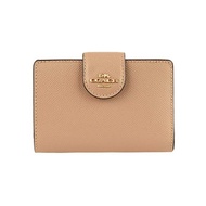 [Coach] Wallet Women's Wallet MEDIUM CORNER ZIP WALLET Outlet