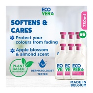 Ecover Fabric Softener - Apple Blossom And Almond - 750ML x 6 (Carton)