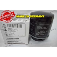 ORIGINAL MADE IN GERMANY AUDI VOLKWAGEN OIL FILTER AUDI A3, Q3, A6, TT, GOLF (03C115561B)