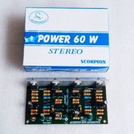 (@) Kit Power Amplifier 60watt Stereo