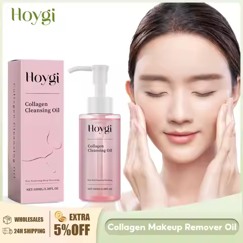 Collagen Cleansing Oil Makeup Remover Deep Cleansing Pores Exfoliation Dissolve Sunscreen Blackhead