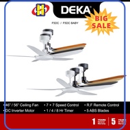 ⭐ [100% ORIGINAL] ⭐ Deka Ceiling Fan (56 Inch  46 Inch) KRONOS Series DC Motor 14-Speed Remote Control Ceiling Fan F5DC  F5DC BABY