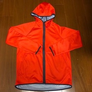 （Size XL) 優衣庫 UNIQLO 亮橘色刷毛連帽外套(3201)