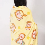 lulu豬 毛毯 blanket 毛氈 披肩 午睡被 冷氣被 辦公室 office 豬仔 小豬 🐷 公仔 卡通 實用 日用品 家居 擺設 裝飾