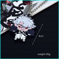 HT2 GACHIAKUTA Rudo Zanka Ryou Engine Anime Merch Keychain Bag Charm Alloy Necklace TH2