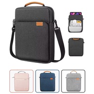 Tablet Sleeve Bag Handle Carrying Case with Shoulder Strap For iPad 9.7 10.2 7/8/9/10th 10.9 Pro 11 12 9 2022 Air 5 4 Universal 9.7 11 11.6 inch Sleeve Bag Shockproof