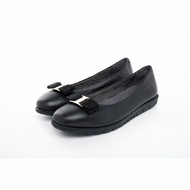 8841-33 Barani Black Leather Pumps/Ballet Flats / Fast Delivery / Designer Shoes / Premium Quality / Comfort / Padded Insoles
