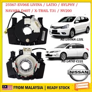 NISSAN LATIOLIVINATEANASLYPHYNV200NAVARA (07-10Y) CLOCK SPRING (25567-EV06E)