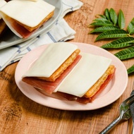 【嘉年華免運組】傳奇國宴菜-富貴雙方蜜汁火腿三明治10套組/3包