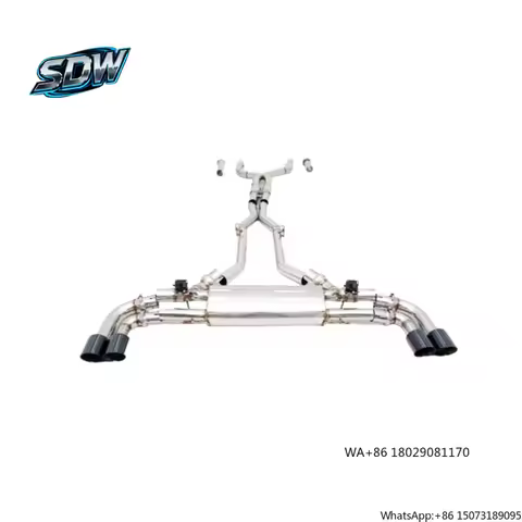 Custom Performance Exhaust Muffler System with Valvetronic Catback Design for X3 X4 X5 M340i M440i 3