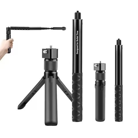 For GoPro 13 12 11 10 9 Invisible Selfie Stick Bullet Time Handheld Tripod for Insta360 X5 X4 X3 DJI