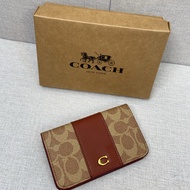 Official Store Authentic Original for women Wallet Card Holder Folding Wallet Snap Wallet Gift Box W