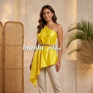 Modern Church Tambourine Dress for Women - Elegant Asymmetrical Party Top