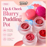 [FWEE] Lip & Cheek Blurry Pudding Pot [5g] - Viral Korean Pudding-to-Powder Multi-Use Tint | Soft Ma