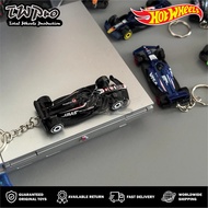 GANTUNGAN HOT WHEELS FORMULA 1 KEYCHAIN - F1 - Haas F1 Team - SHRIMP HOOK - KEYRING - KEYCHAIN - CUS