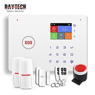 DAYTECH WIFI GSM Alarm System with Door Sensor Smoke Detector WIFI06 KIT