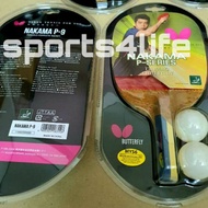 Butterfly Nakama P-9 Table Tennis Bat (Japan Brand Butterfly Ping Ping Bat Nakama P9)  Japanese Pen 