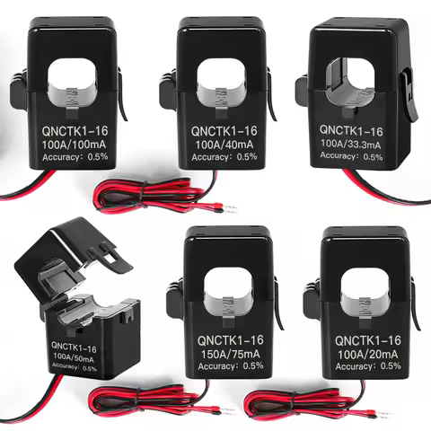clamp ct current transformer 100A 50mA 100A 40mA 50A 25mA 100A 33.3mA 50A 20mA 100a 100mA 2000 split