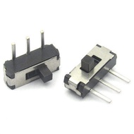 Toggle Switch Sliding MSK-12D19 1P2T Tripod 2 Gear Handle 2mm Side Micro Switch (5 Pcs)