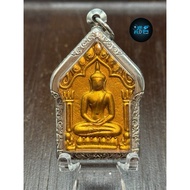 龙婆醒 自身坤平 LP Sin Khun Paen BE2555 Wat Lahan Yai (Sacred Powder with Master’s Image, Monk Robe & Black