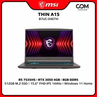 NOTEBOOK (โน้ตบุ๊ค) MSI THIN A15 B7UC-046TH BY COMCOM (2Y)