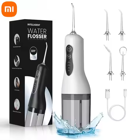 Xiaomi Irrigador Dental 4 Modes Water Flosser 4 Jet 260ML Removable Water Tank Type-C Charge Oral Ir