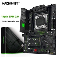 HUI HUI MACHINIST X99 MR9A PRO Motherboard Support TPM2.0 Interface LGA 2011-3 Xeon E5 V3 V4 CPU DDR