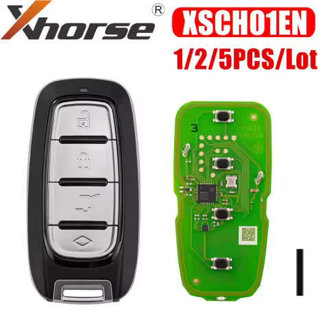 Xhorse XSCH01EN XM38 Universal Smart Key for Chrysler Type 4 Buttons Newly Add 8A 4D 1/2/5PCS/Lot