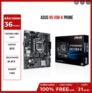 Main Asus H510M-K socket 1200 hỗ trợ cpu đời 10 và 11 + hàng chính hãng bảo hành 36 tháng