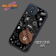 Case VIVO Y02 - Casing VIVO Y02 [ Bear ] Silikon VIVO Y02 - Case Hp -