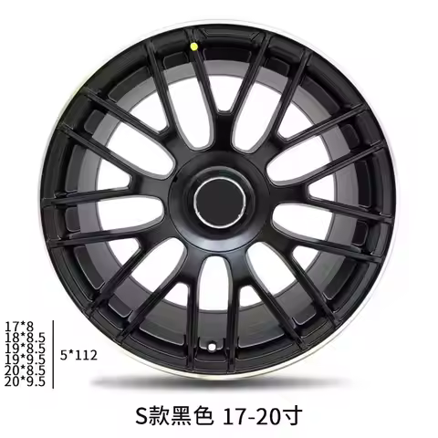 19X8.5J wheels suit for AMG Mercedes car wheel hub C200 E300 S400 C63 GLE GLC GLK