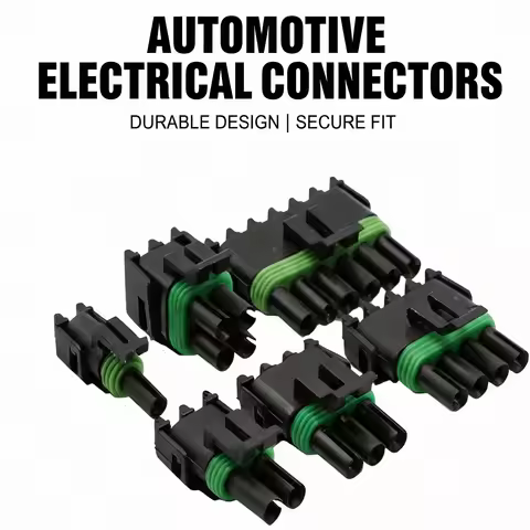 2.5 Series Automotive Waterproof Connector 1/2/3/4/6Pin Male And Female Plugs Haltech MAP TPS Wire C
