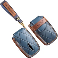 HIBEYO Customizable 8 Button Key Fob Cover Compatible with Genesis GV60 GV80 G70 G90 2025 2024 2023 