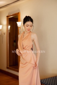 ชุดเดรสไปงานแต่ง ชุดออกงาน MY LADY BY BAIFERN - ML0524