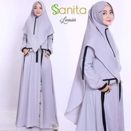 100% NEW SYAR I BY SANITA/BAJU MUSLIM SANITA/SANITA ORI PROMO