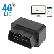 JPG ตัวติดตาม GPS OBD ขนาดเล็กสำหรับรถยนต์2G 4G 12V-24V อุปกรณ์ติดตามสัญญาณเตือนกันขโมย SMS Call Geo