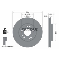 Mercedes TEXTAR W124 Masterpiece W202  Front Brake Disc 1244211612