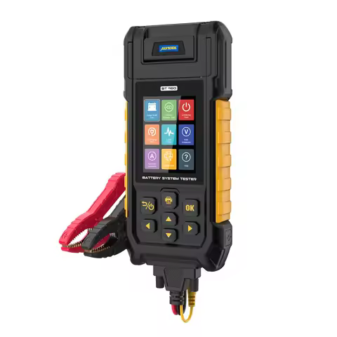 AUTOOL BT960 Car Battery Tester Lithium Battery Tester 6V12V24V36V48V60V72V Battery Electric Vehicle