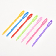 Colourful Crochet Plastic Darning Needle 塑料毛衣縫合針 縫合針 jarum plastic lembut