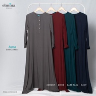 Elmina Hijab - Gamis Asma Basic Dress
