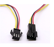 Connector JST SM 3 Pin 22awg ยาว [1 คู่]