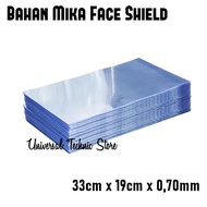 Super Clear Mica Face Shield Plastic APD Material Face Protector 0.70mm