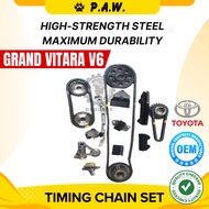 174D/56D/54D Suzuki Grand Vitara V6 H20A H25A H27A Chain (17/Set) (SZ102) GloBelt Timing Chain Set
