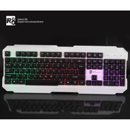 R8 1823 Gaming Keyboard with 7 Color Led
