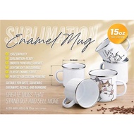 Sublimation Enamel mug 15oz with Mug Box