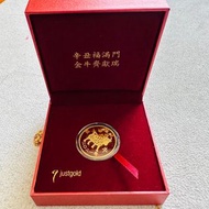Justgold 金幣 中銀 牛年 新年