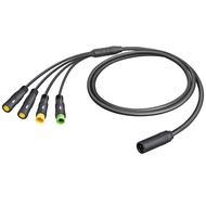 Zeekpowa 1T4 Cable Wiring Harness for Bafang BBS01 BBS02 BBSHD Mid Drive Motor Display Brake Thumb T